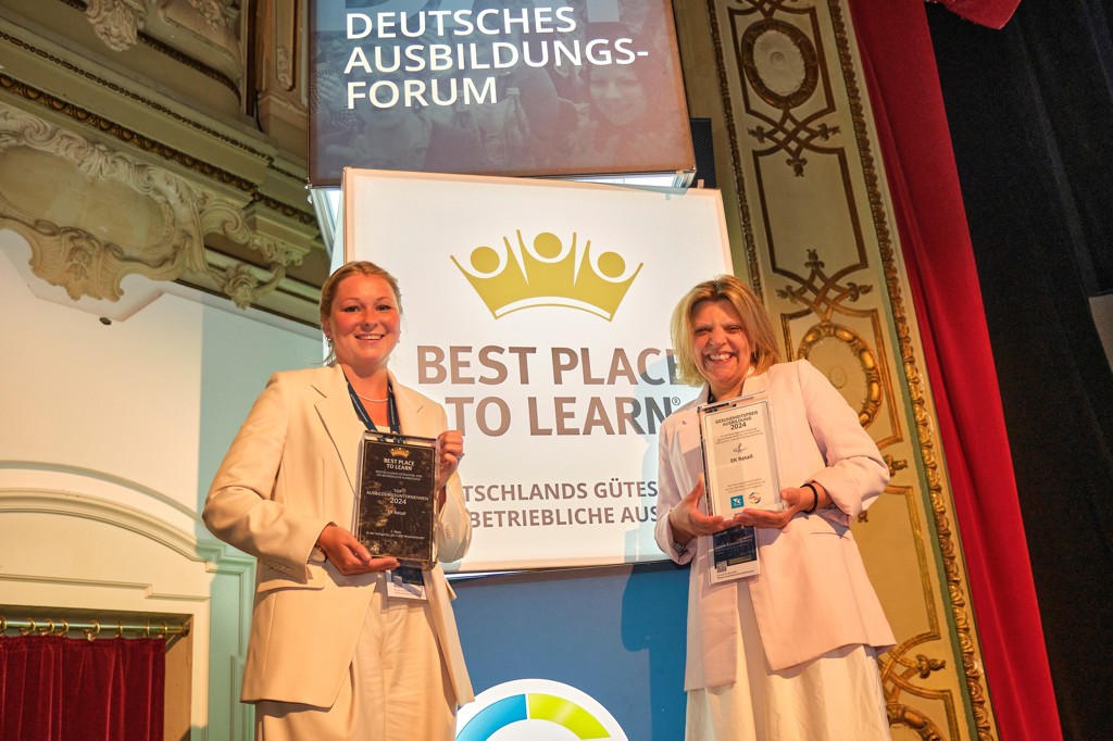 2024 05 17 EK Zum Top Ausbildungsunternehmen 2024 Ausgezeichnet 2024 05 17 EK Zum Top Ausbildungsunternehmen 2024 Ausgezeichnet