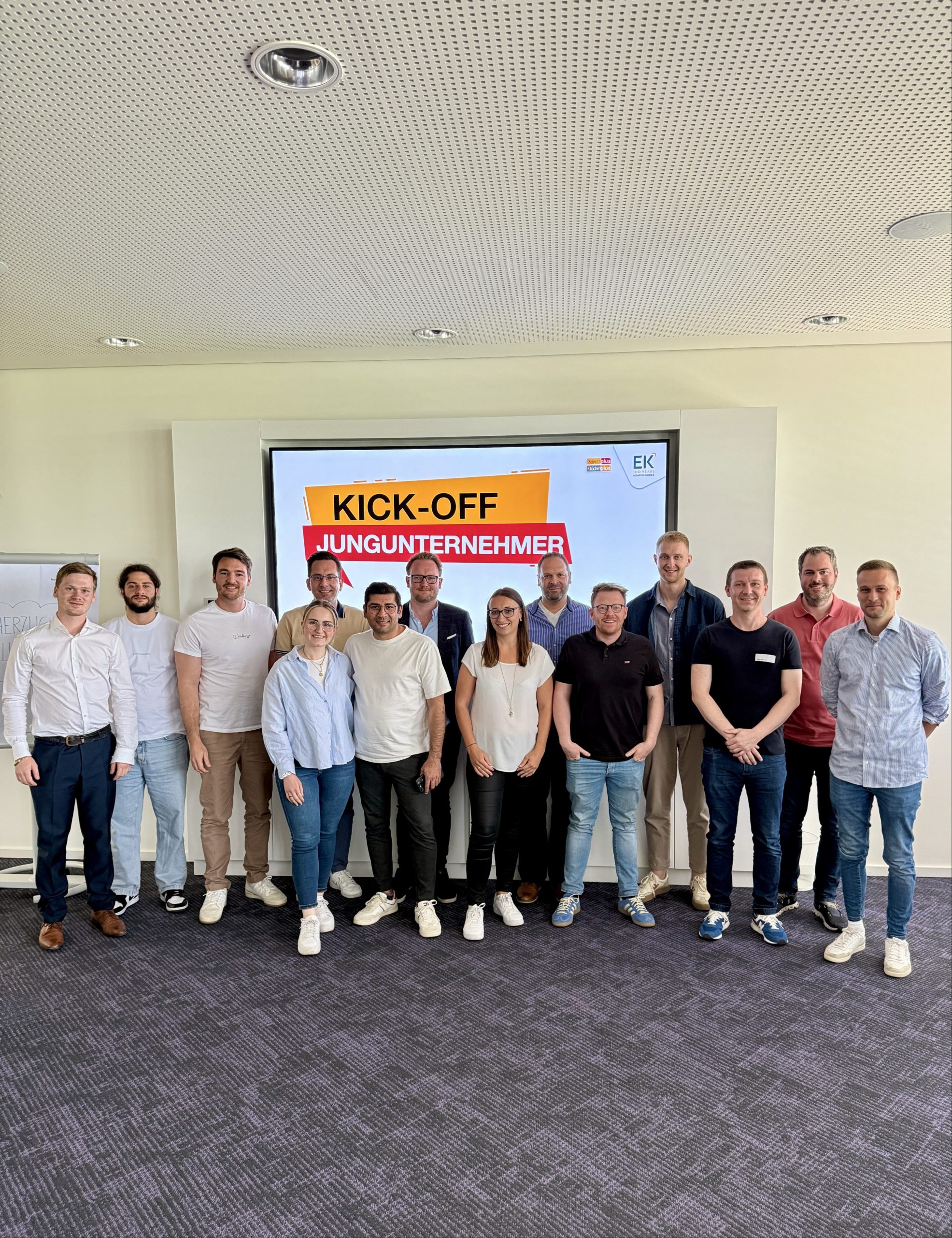 Motiviert, vernetzt und bereit für die Zukunft: Die Next Gen von electroplus küchen plus beim Kickoff-Treffen in Köln.